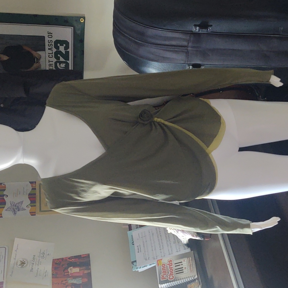 Beautiful green , light green, light top